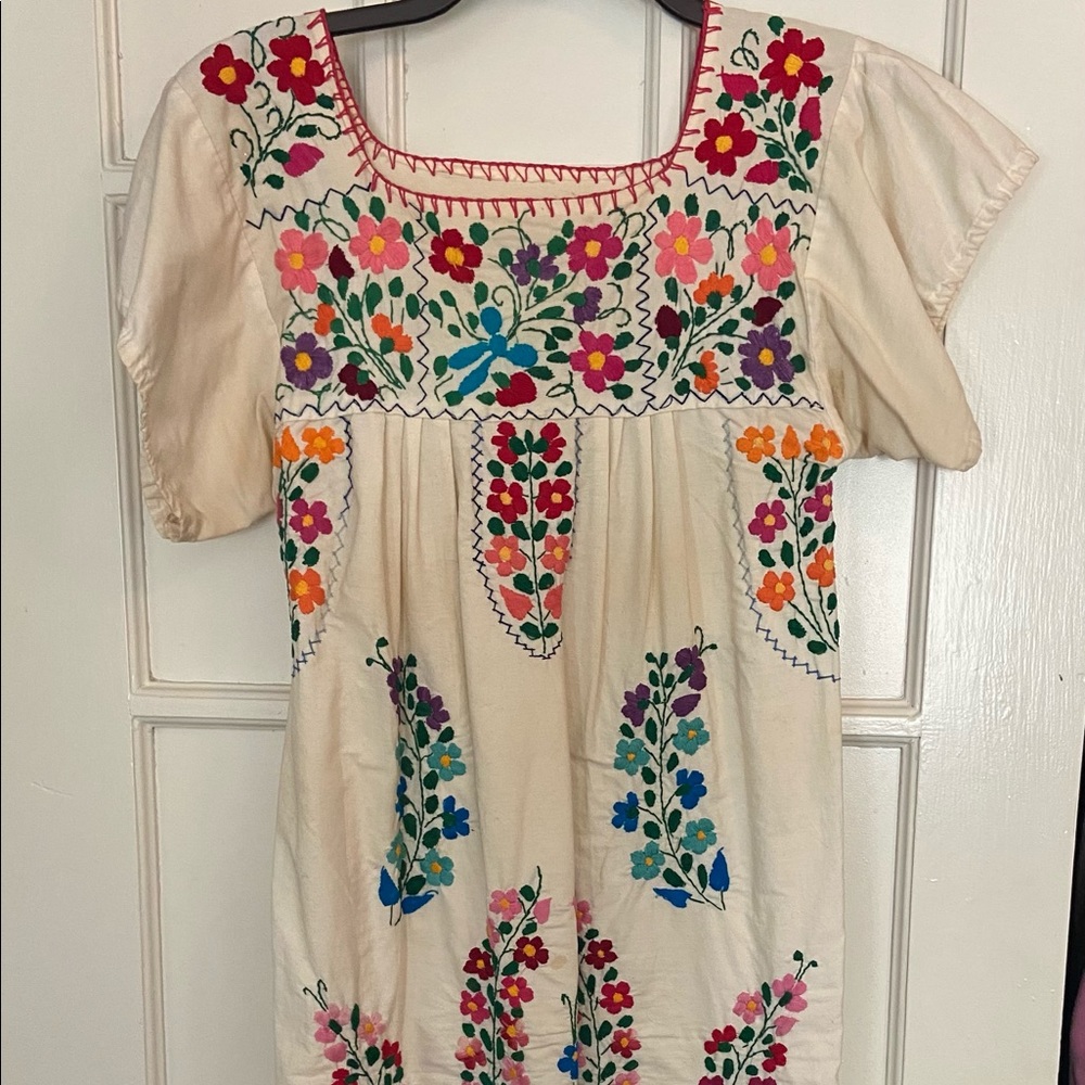 Embroidered dress